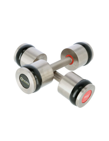 2 x 9 KG VERCHROMTE KURZHANTELN HMS PREMIUM