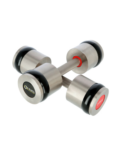 2 x 10 KG VERCHROMTE KURZHANTELN HMS PREMIUM