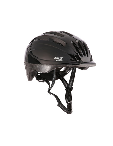 SCHWARZ GRÖßE S (48-52CM) KINDERHELM NILS EXTREME