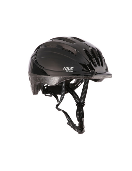 SCHWARZ GRÖßE S (48-52CM) KINDERHELM NILS EXTREME