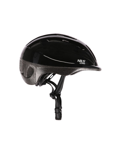 SCHWARZ GRÖßE S (48-52CM) KINDERHELM NILS EXTREME