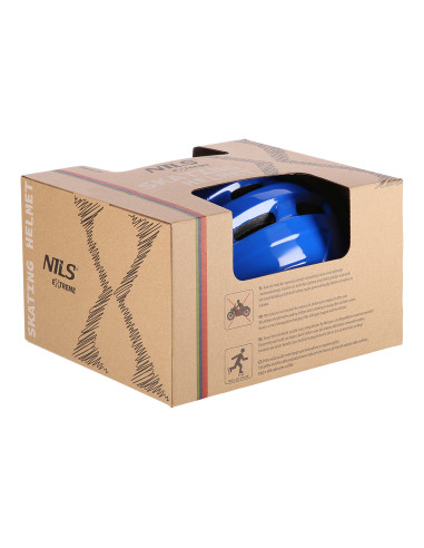 BLAU GRÖßE S (48-52CM) KINDERHELM NILS EXTREME