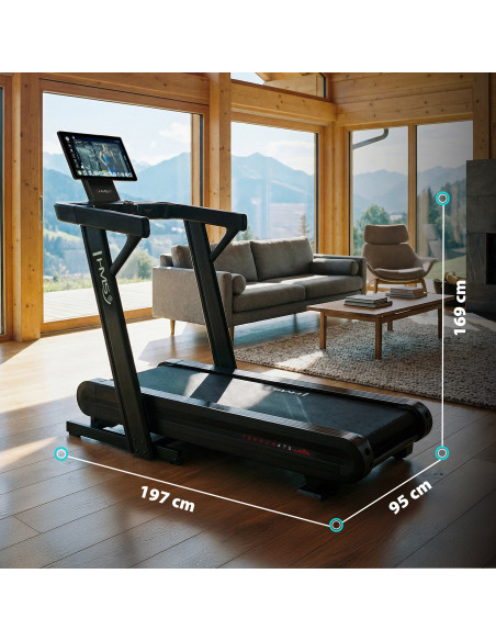 HEIMLAUFBAND MIT STEIGUNGS- UND GEFÄLLEFUNKTION HMS