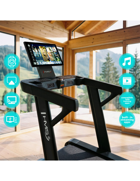 HEIMLAUFBAND MIT STEIGUNGS- UND GEFÄLLEFUNKTION HMS