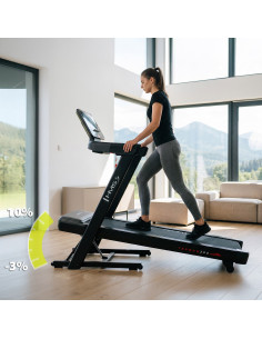 HEIMLAUFBAND MIT STEIGUNGS- UND GEFÄLLEFUNKTION HMS