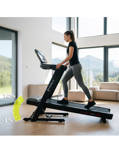 HEIMLAUFBAND MIT STEIGUNGS- UND GEFÄLLEFUNKTION HMS