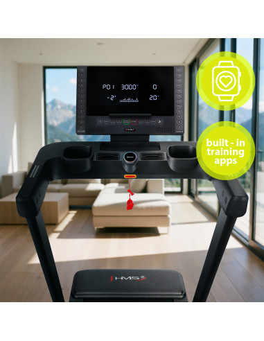 HEIMLAUFBAND MIT STEIGUNGS- UND GEFÄLLEFUNKTION HMS