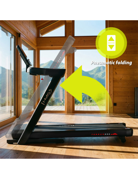 HEIMLAUFBAND MIT STEIGUNGS- UND GEFÄLLEFUNKTION HMS