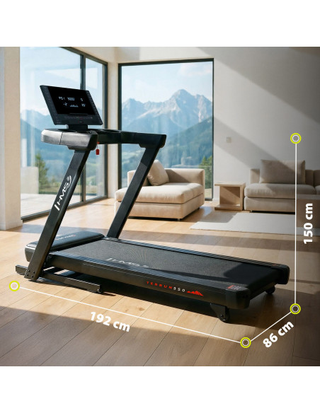 HEIMLAUFBAND MIT STEIGUNGS- UND GEFÄLLEFUNKTION HMS