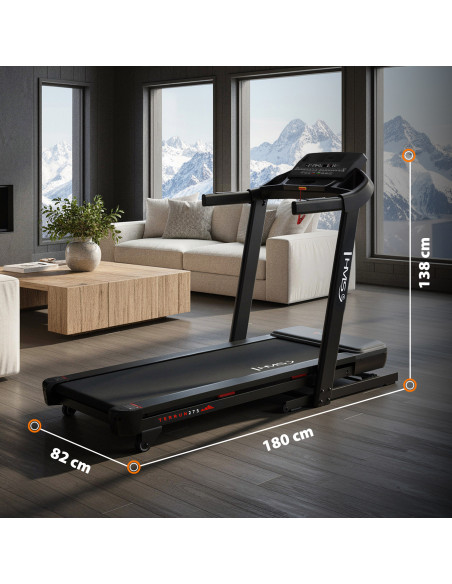 HEIMLAUFBAND MIT STEIGUNGS- UND GEFÄLLEFUNKTION HMS