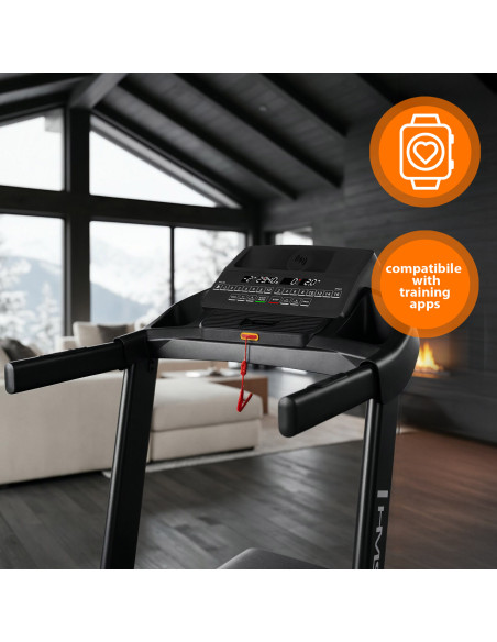 HEIMLAUFBAND MIT STEIGUNGS- UND GEFÄLLEFUNKTION HMS