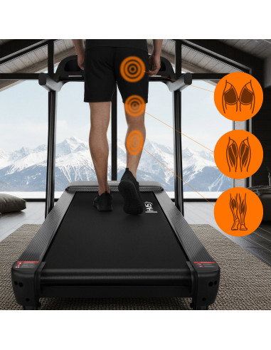 HEIMLAUFBAND MIT STEIGUNGS- UND GEFÄLLEFUNKTION HMS