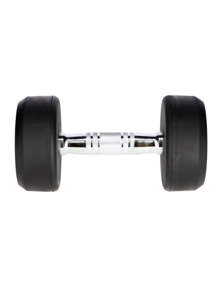 PRO 8 KG RUNDHANTEL MIT GUMMIUMMANTELUNG HMS