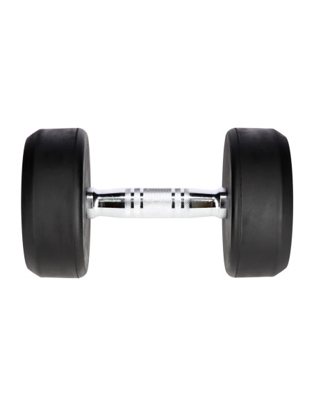 PRO 12 KG RUNDHANTEL MIT GUMMIUMMANTELUNG HMS