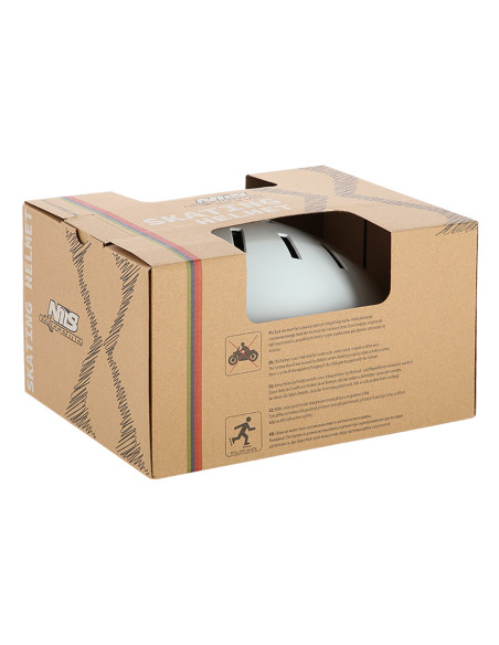 WEIß GRÖßE L (58-61 cm) HELM NILS EXTREME