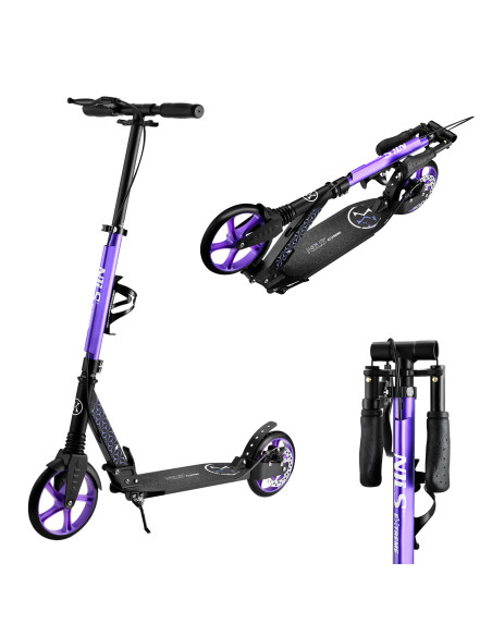 VIOLETT SCOOTER MIT SCHEIBENBREMSE NILS EXTREME