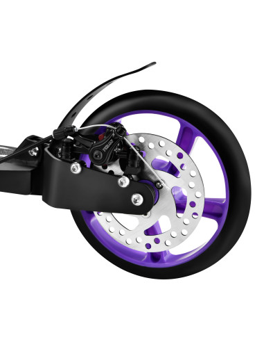 VIOLETT SCOOTER MIT SCHEIBENBREMSE NILS EXTREME