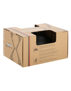 SCHWARZ GRÖßE M (55-58 cm) HELM NILS EXTREME 2