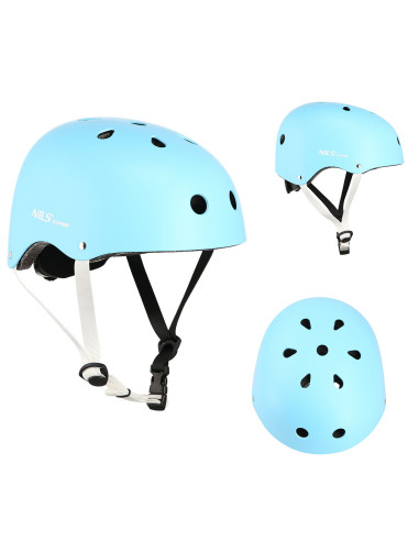 BLAU GRÖßE S(52-56CM) HELM NILS EXTREME