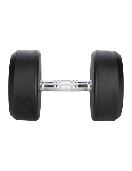 PRO 25 KG RUNDHANTEL MIT GUMMIUMMANTELUNG HMS