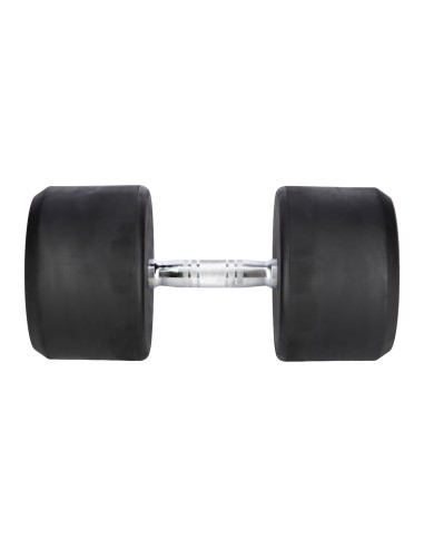 PRO 47.5 KG RUNDHANTEL MIT GUMMIUMMANTELUNG HMS