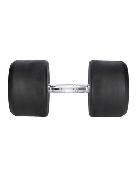 PRO 47.5 KG RUNDHANTEL MIT GUMMIUMMANTELUNG HMS