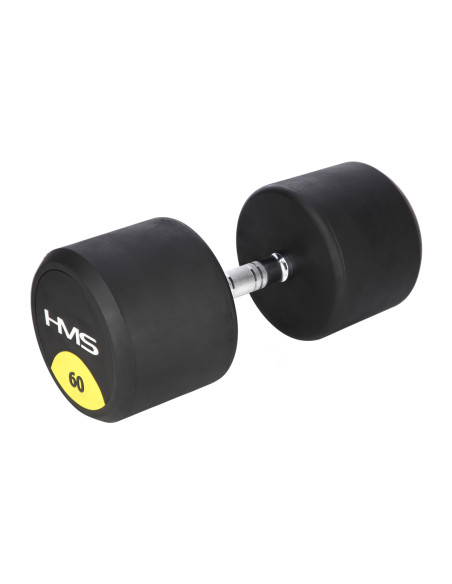 PRO 60 KG RUNDHANTEL MIT GUMMIUMMANTELUNG HMS