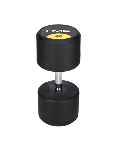 PRO 60 KG RUNDHANTEL MIT GUMMIUMMANTELUNG HMS