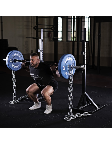 YELLOW OLYMPISCHE HANTELSCHEIBE BUMPER 15 KG HMS