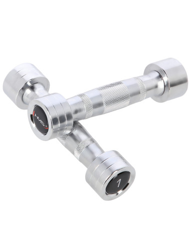 KURZHANTELN VERCHROMT (2 Stk.) HMS