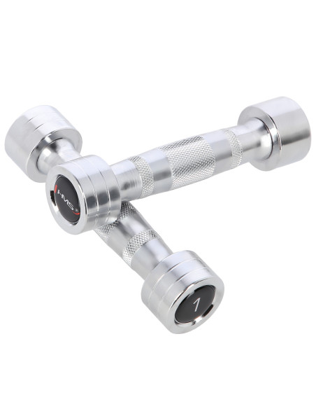 KURZHANTELN VERCHROMT (2 Stk.) HMS