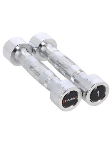 KURZHANTELN VERCHROMT (2 Stk.) HMS