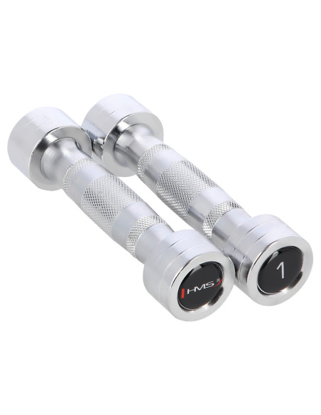 KURZHANTELN VERCHROMT (2 Stk.) HMS