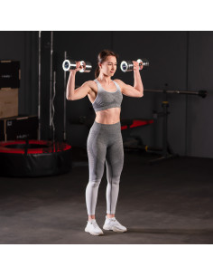 KURZHANTELN VERCHROMT (2 Stk.) HMS 2