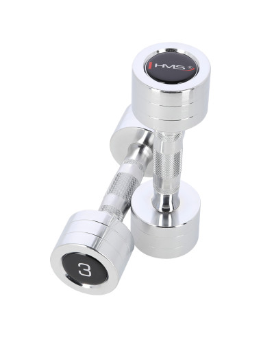 KURZHANTELN VERCHROMT (2 Stk.) HMS