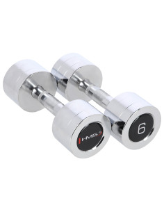 KURZHANTELN VERCHROMT (2 Stk.) HMS