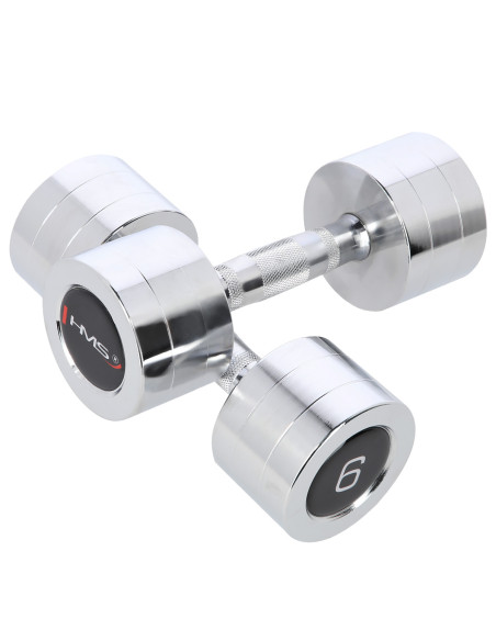 KURZHANTELN VERCHROMT (2 Stk.) HMS