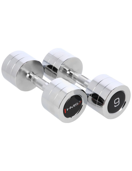 KURZHANTELN VERCHROMT (2 Stk.) HMS