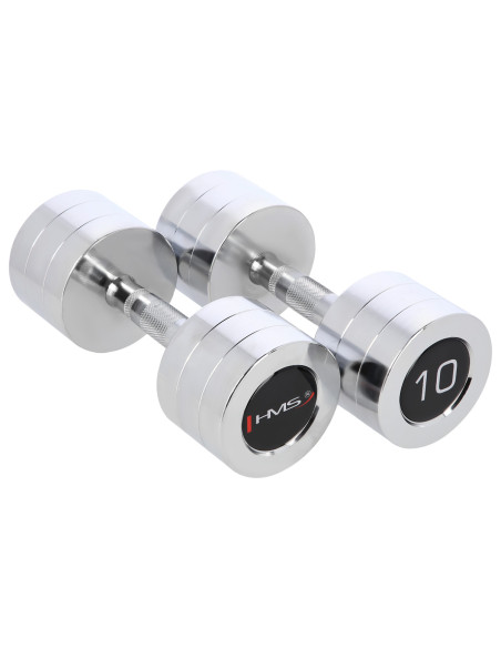 KURZHANTELN VERCHROMT (2 Stk.) HMS