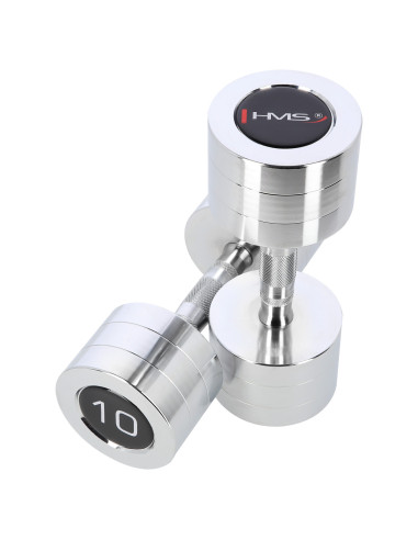 KURZHANTELN VERCHROMT (2 Stk.) HMS