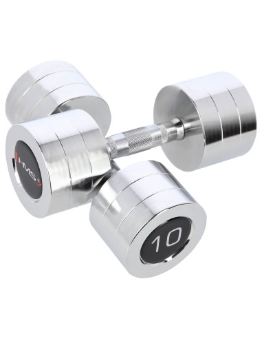 KURZHANTELN VERCHROMT (2 Stk.) HMS