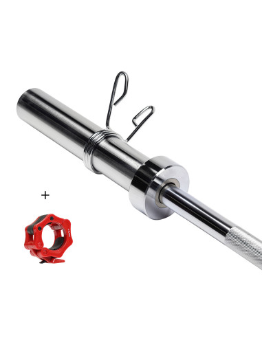 OLYMPISCHE LANGHANTELSTANGE 13.5 KG 1500MM + ZG1000 HMS PREMIUM