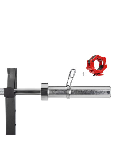 OLYMPISCHE LANGHANTELSTANGE 13.5 KG 1500MM + ZG1000 HMS PREMIUM