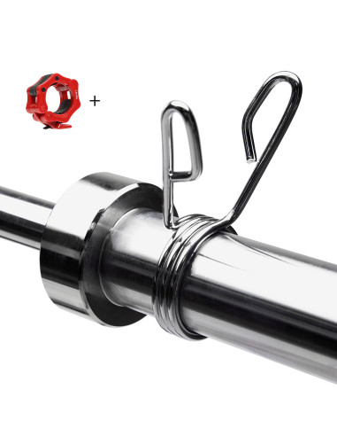 OLYMPISCHE LANGHANTELSTANGE 13.5 KG 1500MM + ZG1000 HMS PREMIUM