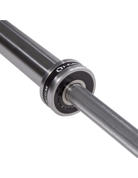 OLYMPISCHE LANGHANTELSTANGE 20 KG 2200 MM HMS PREMIUM + ZG1000R VERSCHLÜSSE LOCK