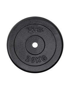 HANTELSCHEIBE SCHWARZ 20 KG HMS 2