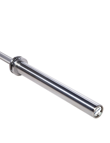 20 KG 2200 MM OLYMPISCHE LANGHANTELSTANGE HMS PREMIUM + ZG1500 SILVER VERSCHLÜSSE LOCK JAW (2 STK.)