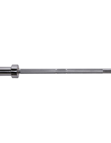 OLYMPISCHE LANGHANTELSTANGE 220 CM HMS PREMIUM + ZG1500 SILVER VERSCHLÜSSE LOCK JAW (2 STK.)