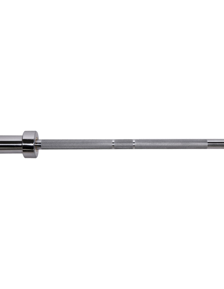 OLYMPISCHE LANGHANTELSTANGE 220 CM HMS PREMIUM + ZG1500 SILVER VERSCHLÜSSE LOCK JAW (2 STK.)