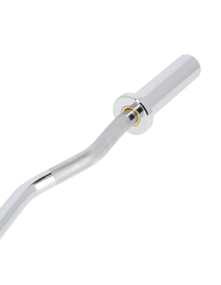 OLYMPISCHE CURLSTANGE 120 CM MIT VERSCHLÜSSEN LOCK JAW HMS PREMIUM